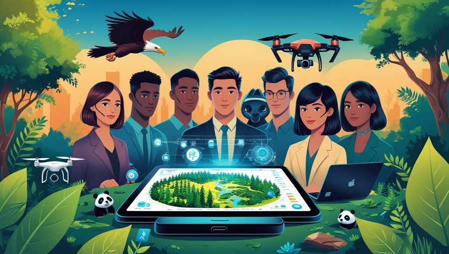 Role Of Technology In Forest Conservation And Monitoring - Royalty Free World Forest Day Image Download | Pngmagic 2025 Free Download Role Of Technology In Forest Conservation And Monitoring - High Quality World Forest Day Background
