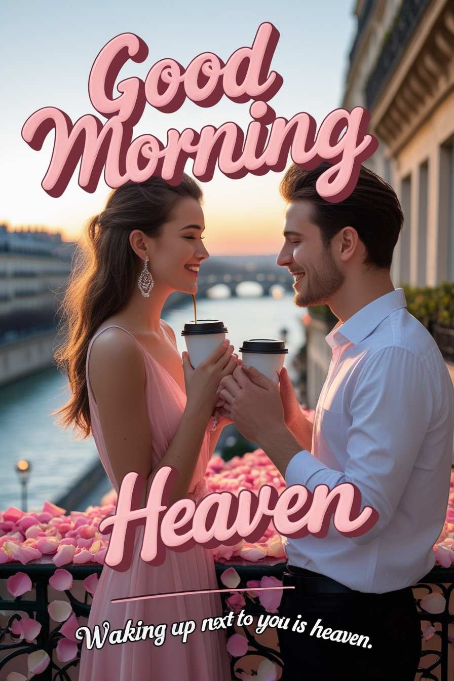 romantic good morning love lines in English