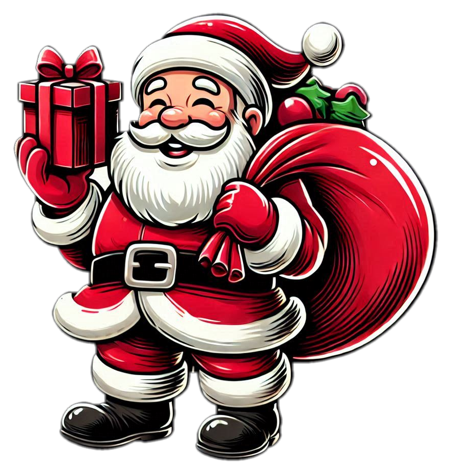 santa claus png for photoshop projects