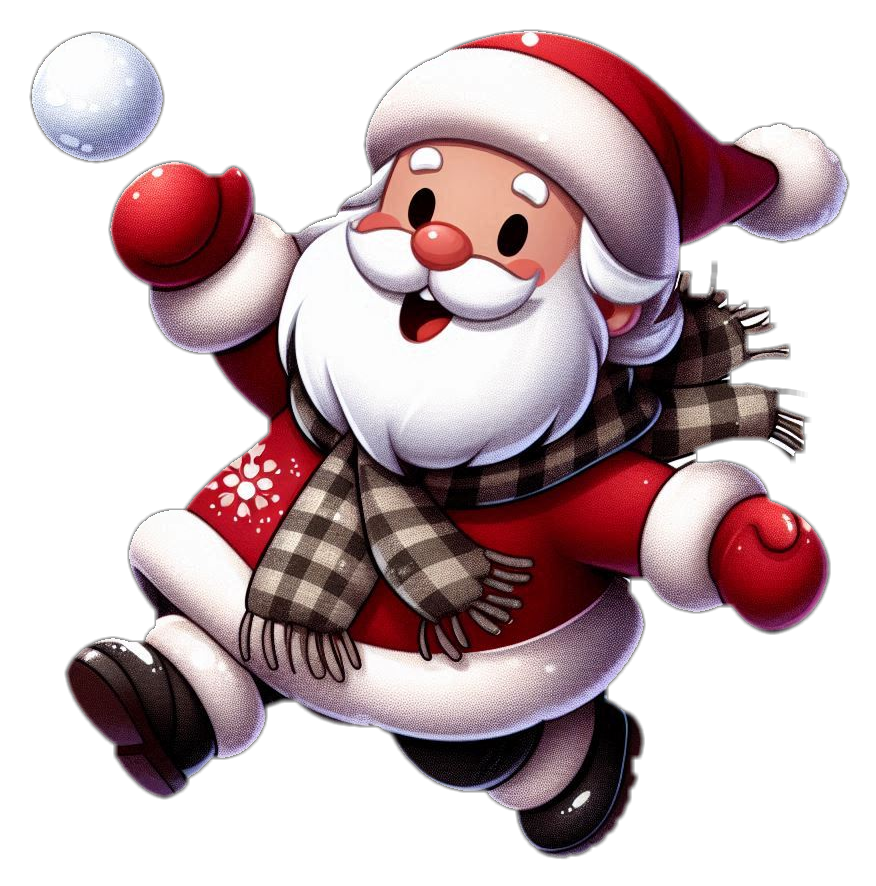 santa claus png for social media posts