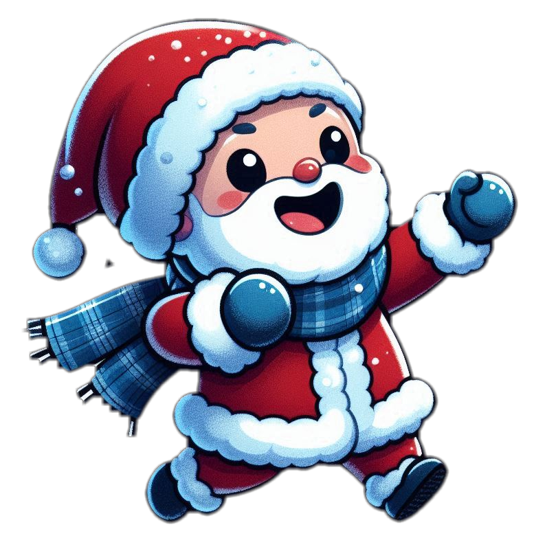 santa claus png for website design