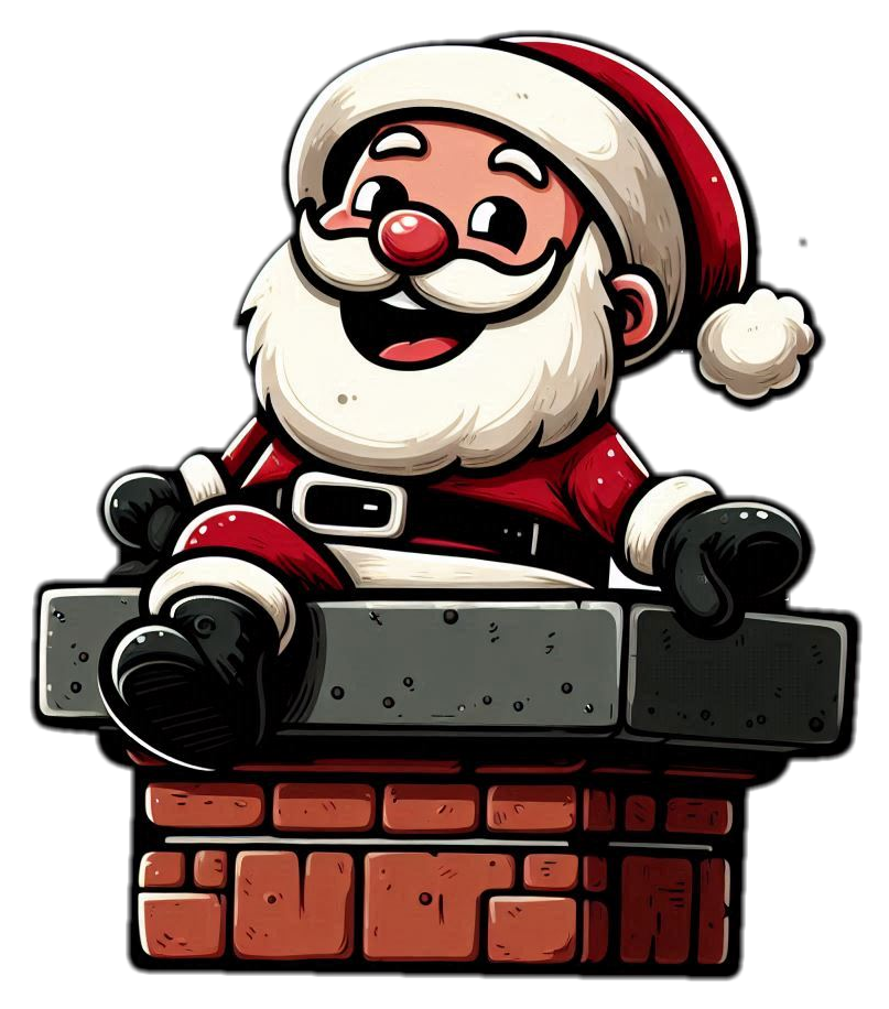 santa claus png with smiling face