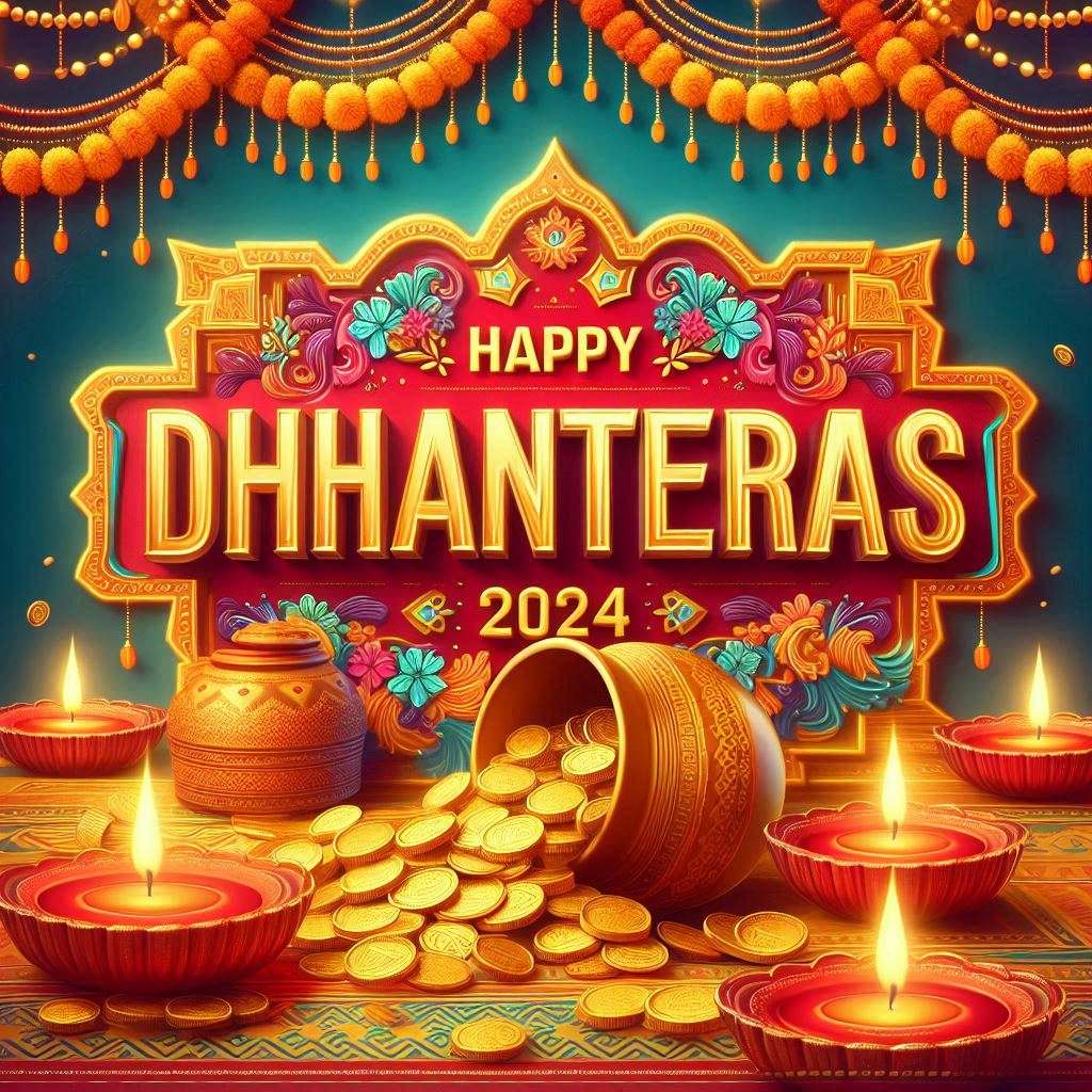 share happy dhanteras festival wishes on whatsapp