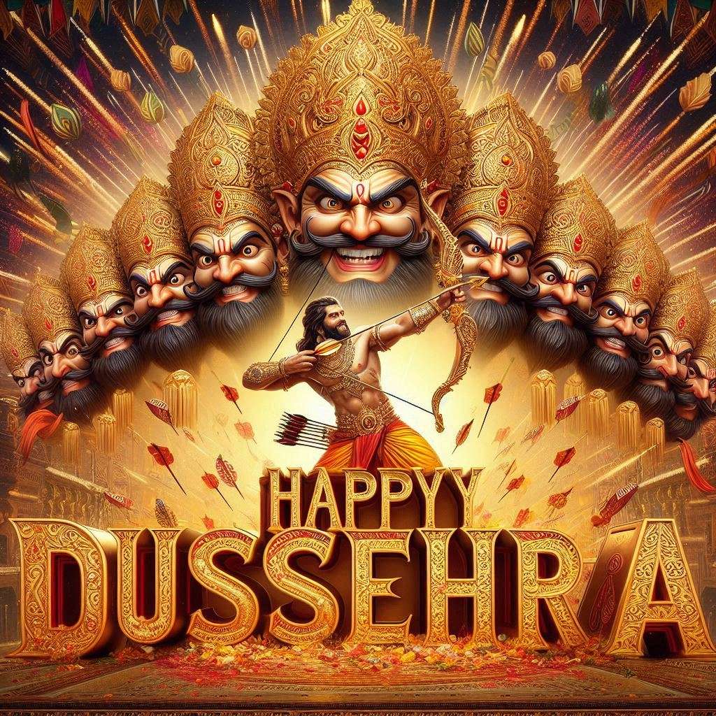 shareable happy dussehra greetings with friends