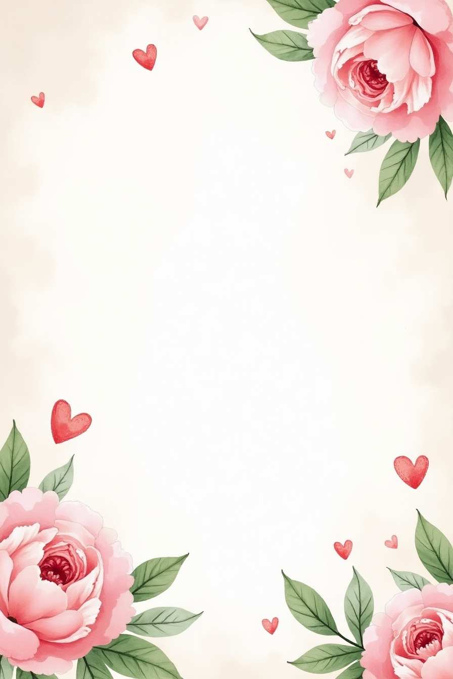 Simple Mothers Day background with text space