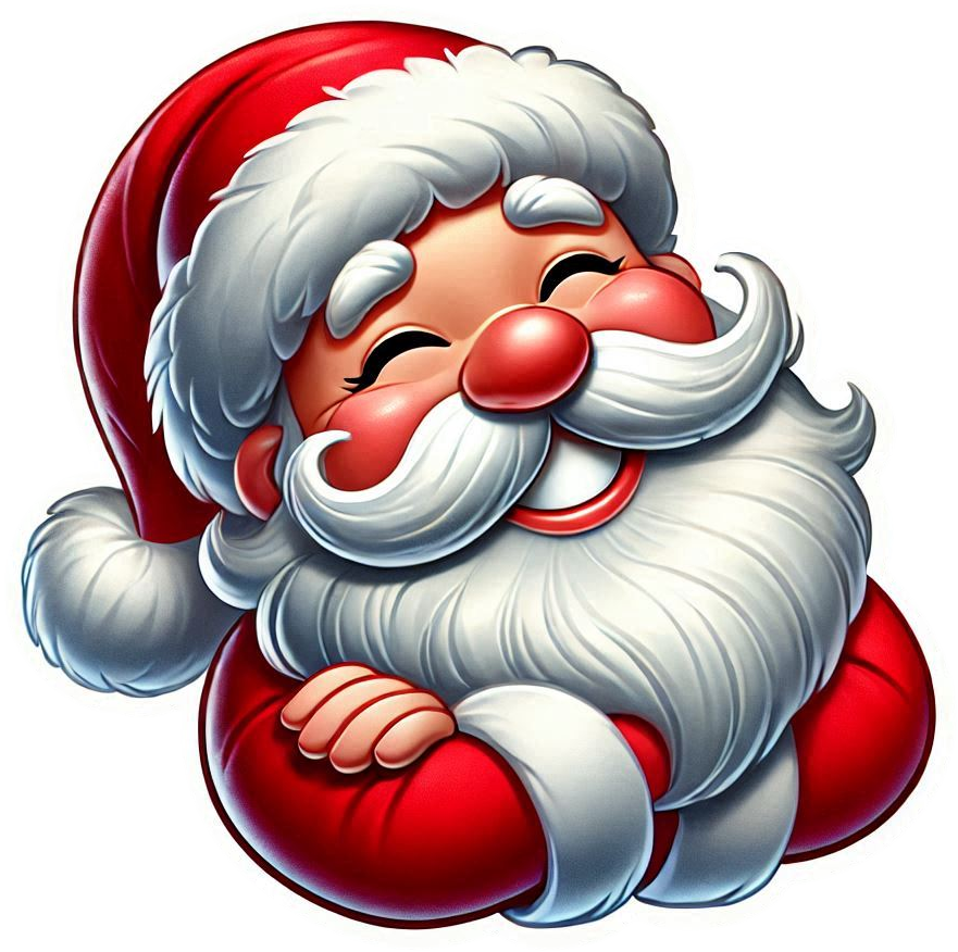 smiling santa claus png free for commercial use