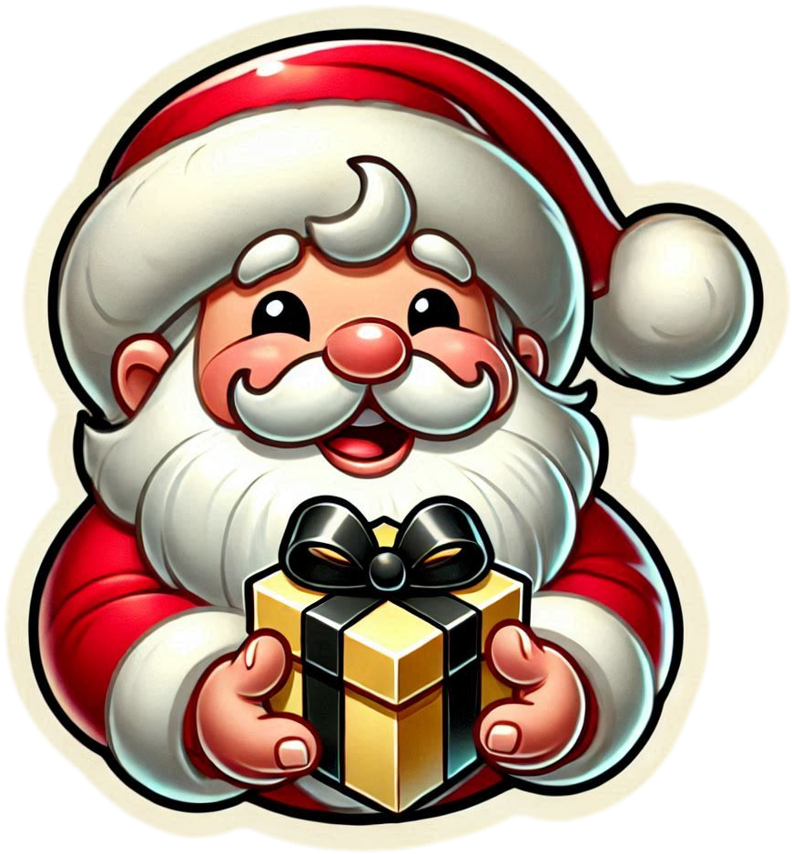 smiling santa claus png transparent background