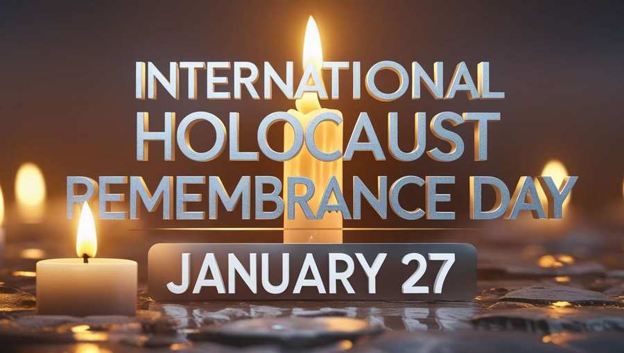 social media graphics for holocaust remembrance day 2025