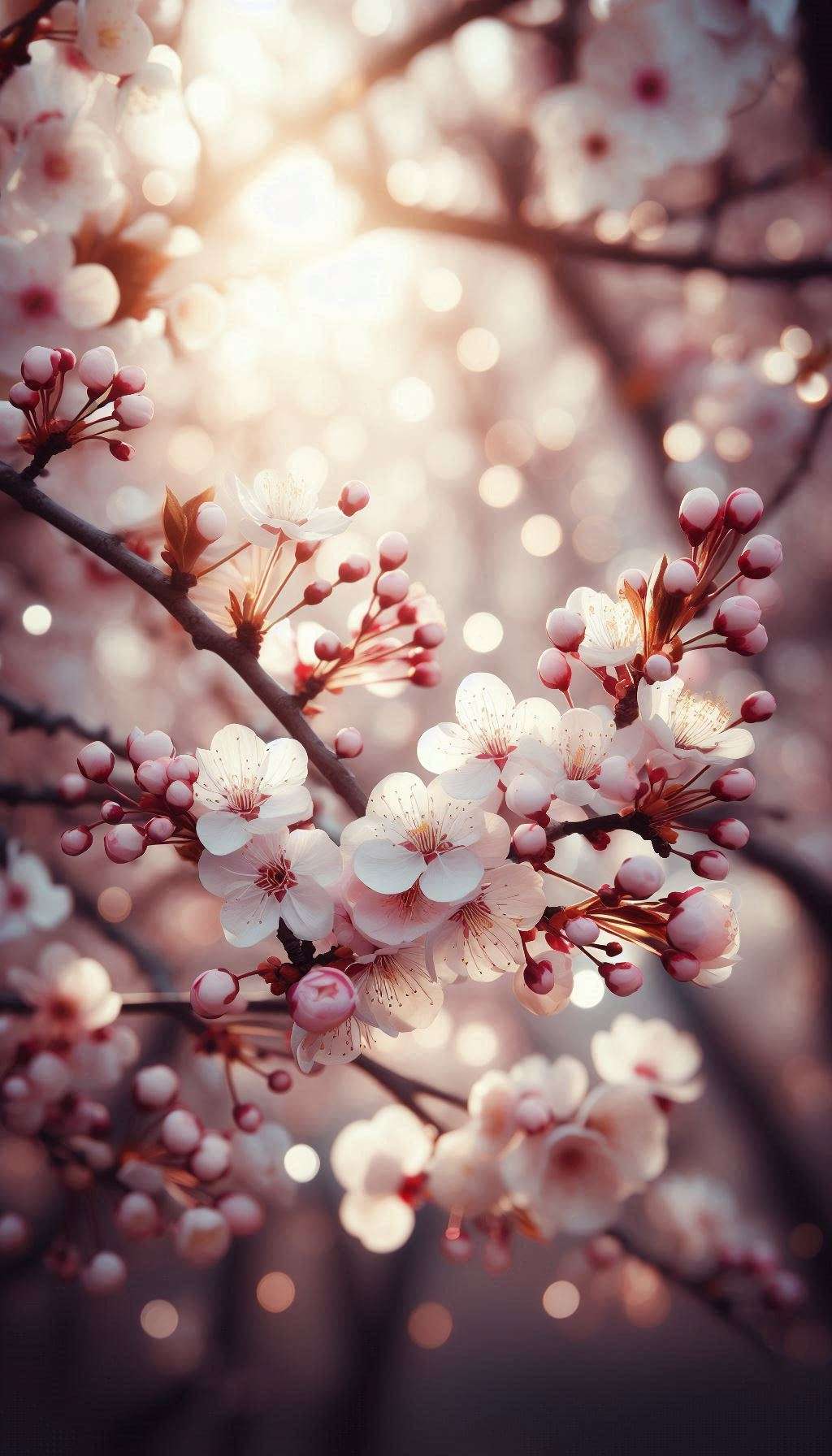 spring blossom nature wallpaper for mobile