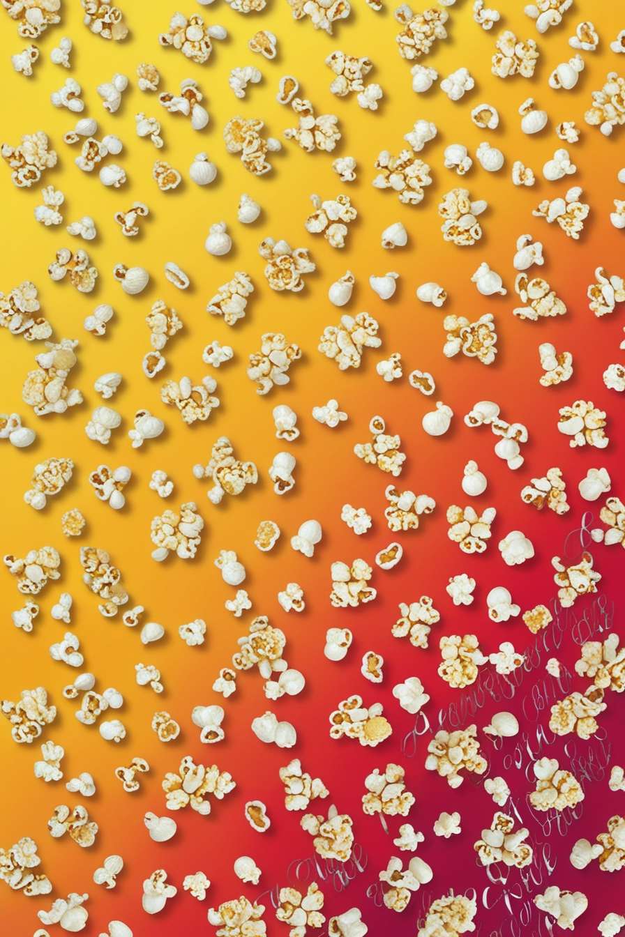 stylish backgrounds for national popcorn day posters