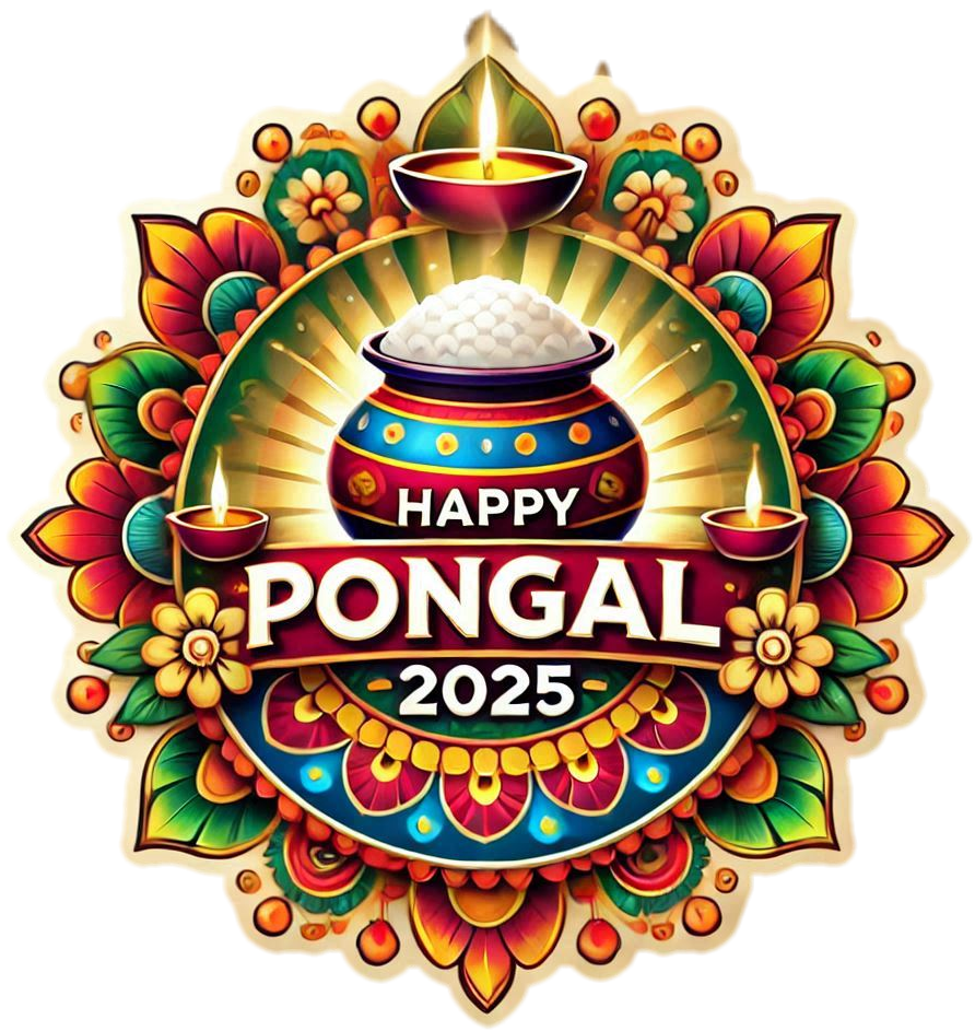 stylish happy pongal holiday png images