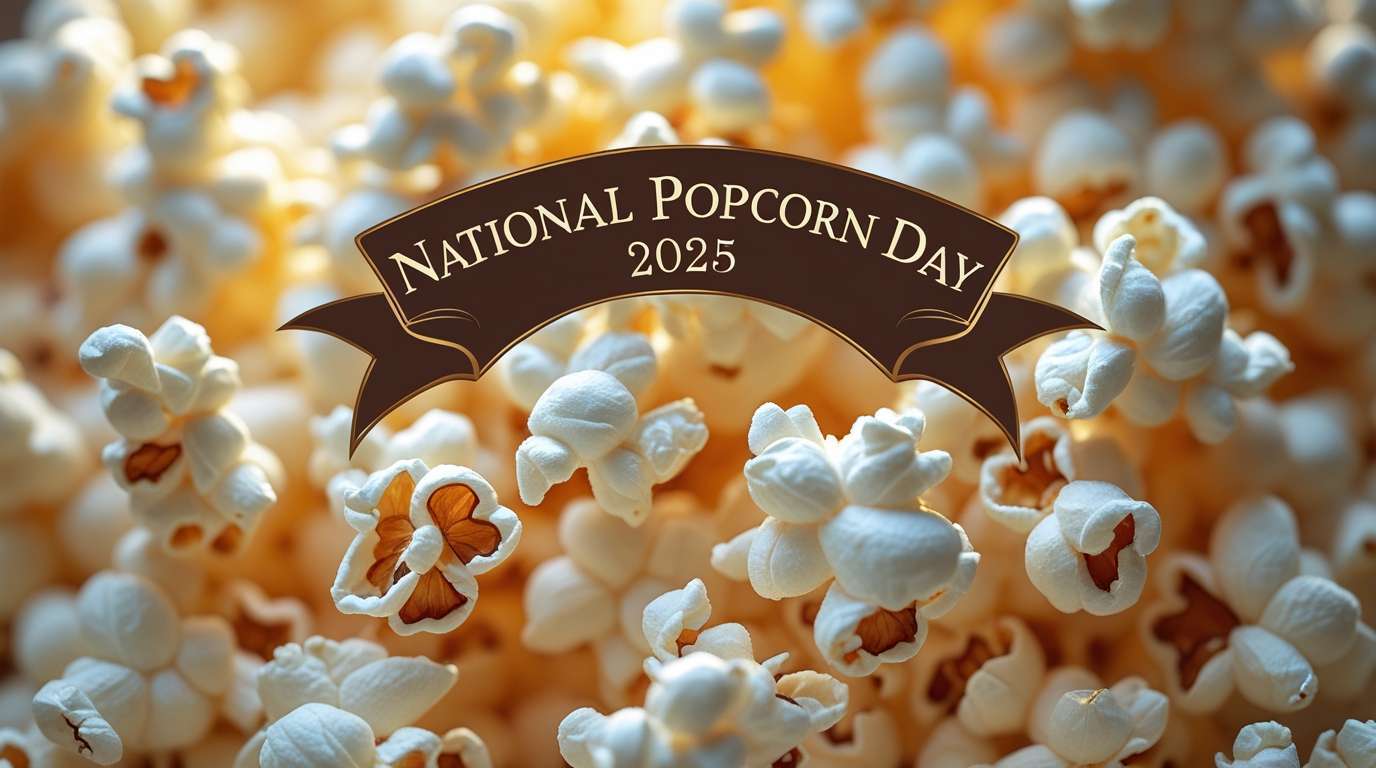 stylish national popcorn day 2025 wallpapers for laptops