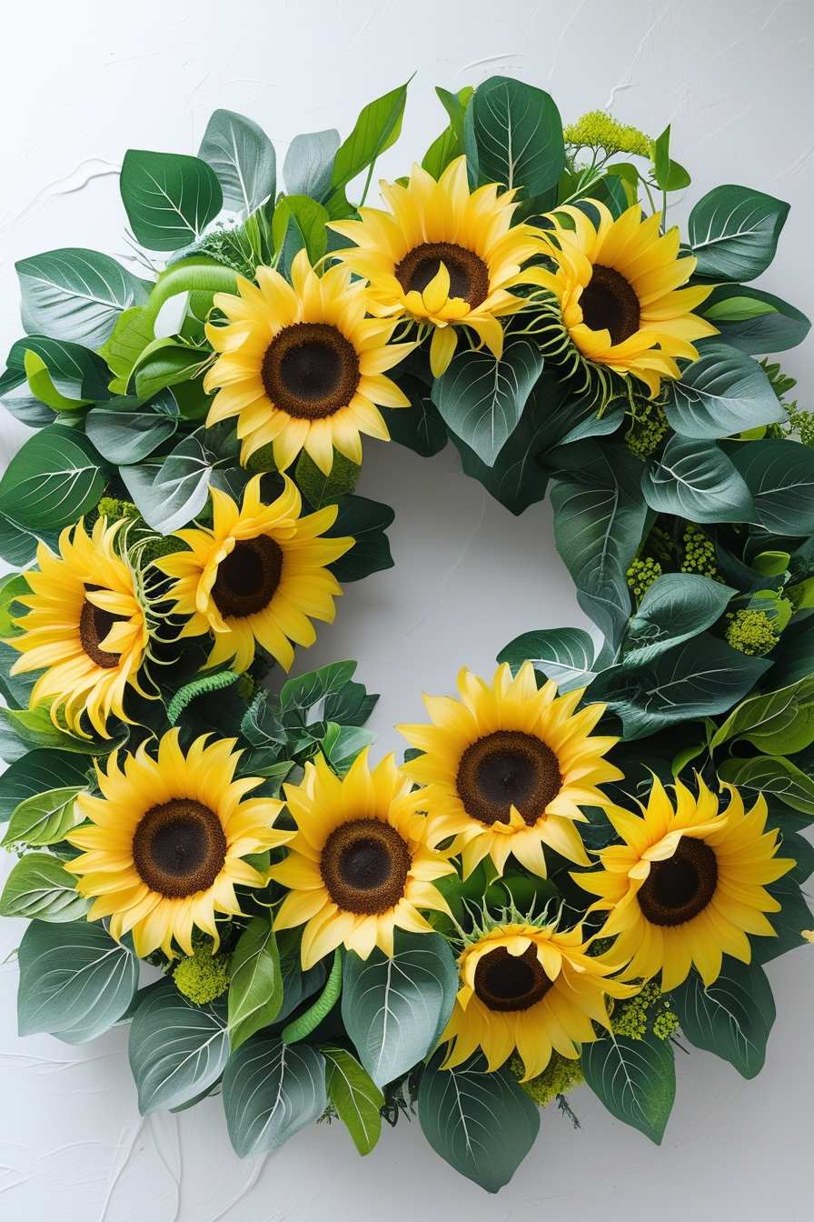 sunflower printed phone case mockup