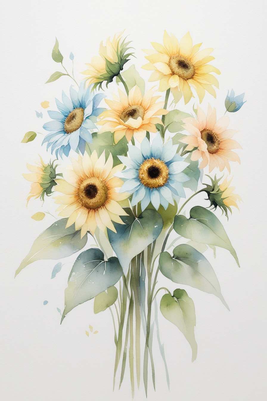Sunflower-themed Notebook Cover - Royalty Free Sunflower Background Image Download | Pngmagic 2025 Free Download Sunflower-themed Notebook Cover - High Quality Sunflower Background Background