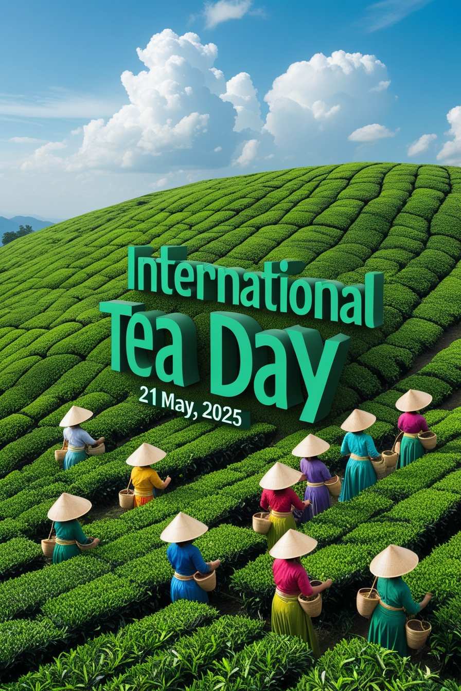 tea time in rainy weather