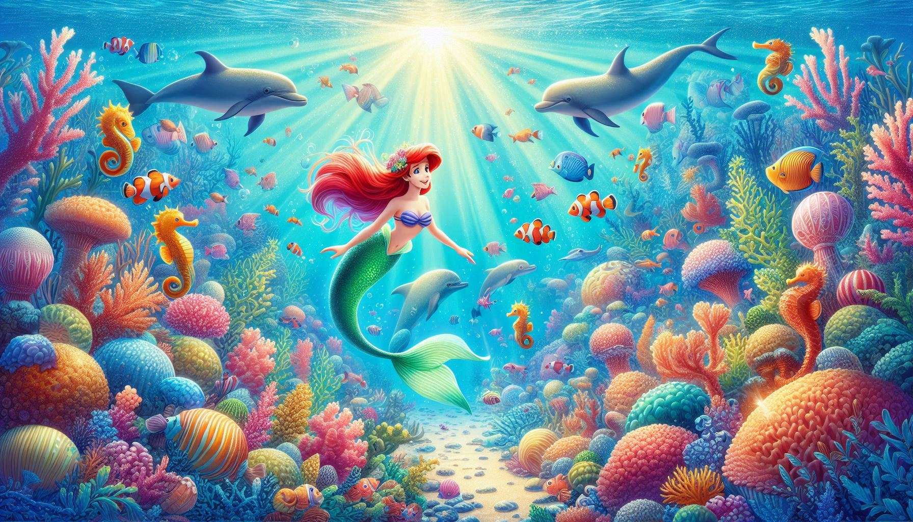 the little mermaid disney wallpaper