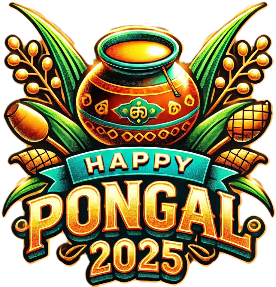 traditional happy pongal 2025 png photos