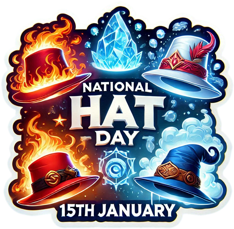 transparent national hat day png backgrounds