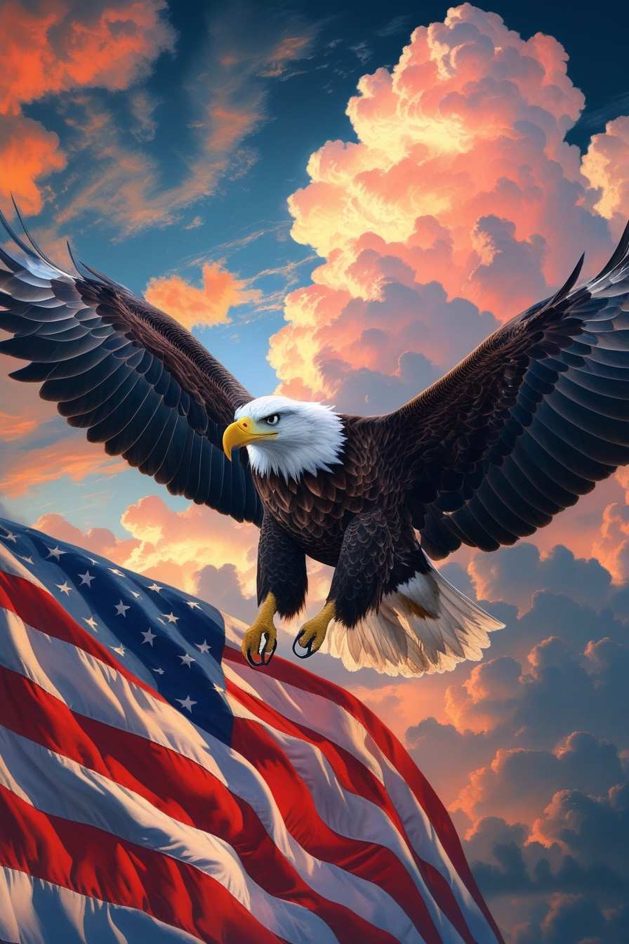 transparent usa flag background png