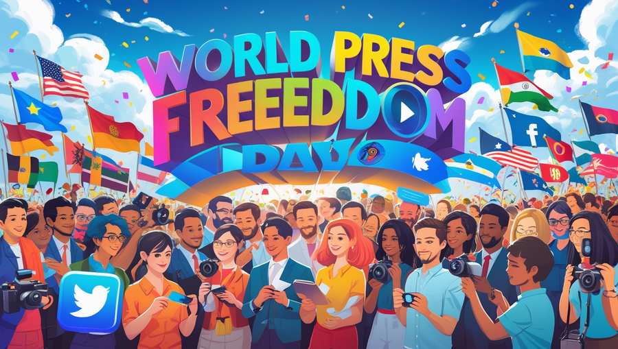 Typography Design For Press Freedom Day - Royalty Free World Press Freedom Day Image Download | Pngmagic 2025 Free Download Typography Design For Press Freedom Day - High Quality World Press Freedom Day Background