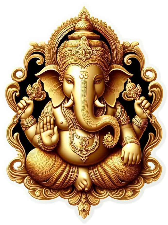 unique ganesha png for designing ganesh chaturthi posters