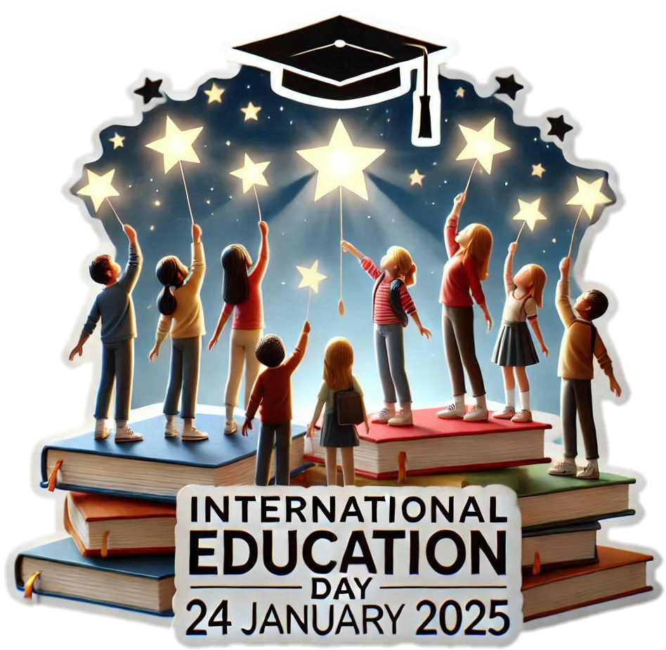 unique international education day png 2025 themes