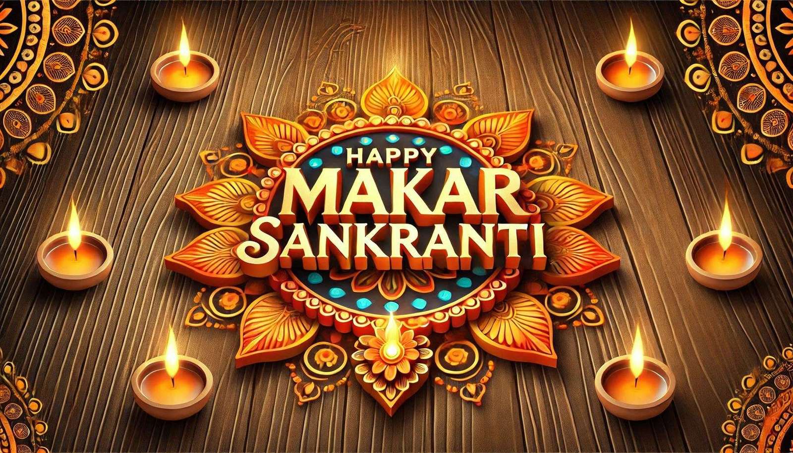 unique makar sankranti greeting card designs