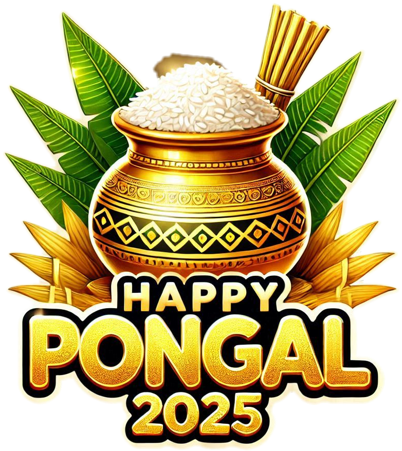 unique pongal holiday png for school projects