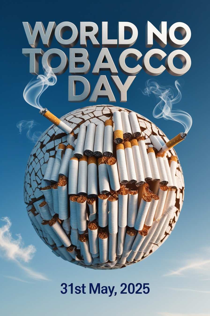Unique World No Tobacco Day Banner Design - Royalty Free World No Tobacco Day Image | Pngmagic Free Download Unique World No Tobacco Day Banner Design - High Quality World No Tobacco Day Background