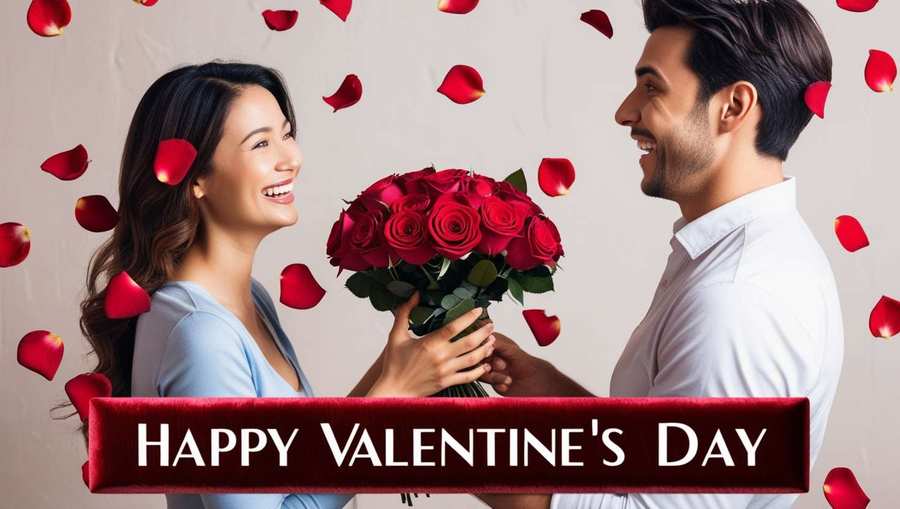 valentines day romantic couple illustration images