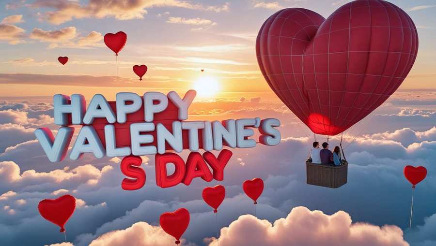 valentines day romantic couple images for social media advertisement