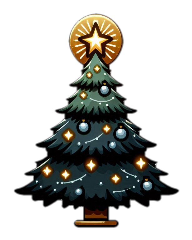 vector christmas tree png transparent