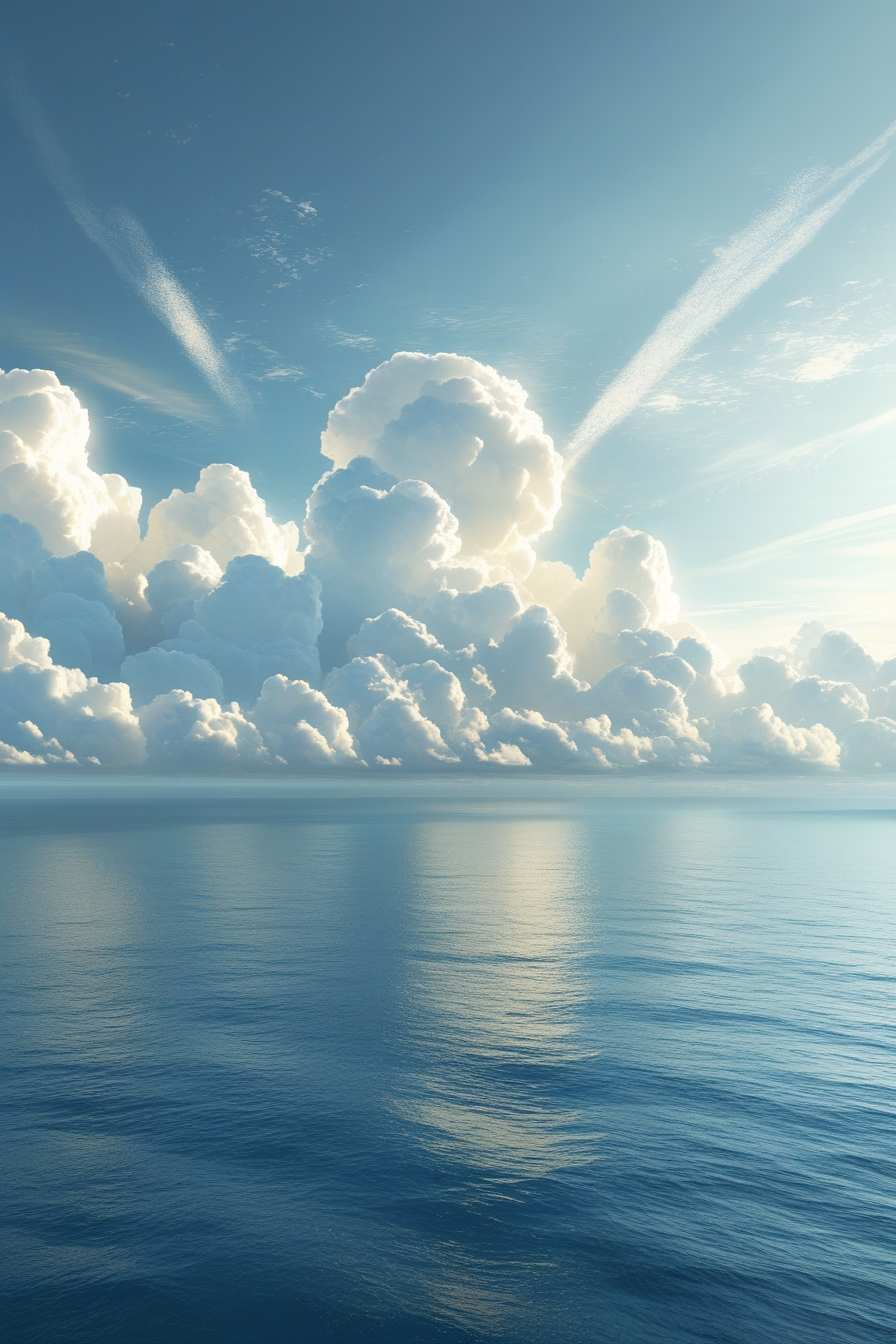 vertical cloud background for reels
