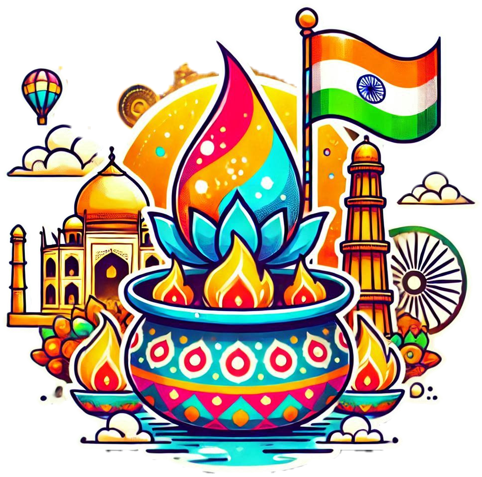 vibrant india lohri png images free