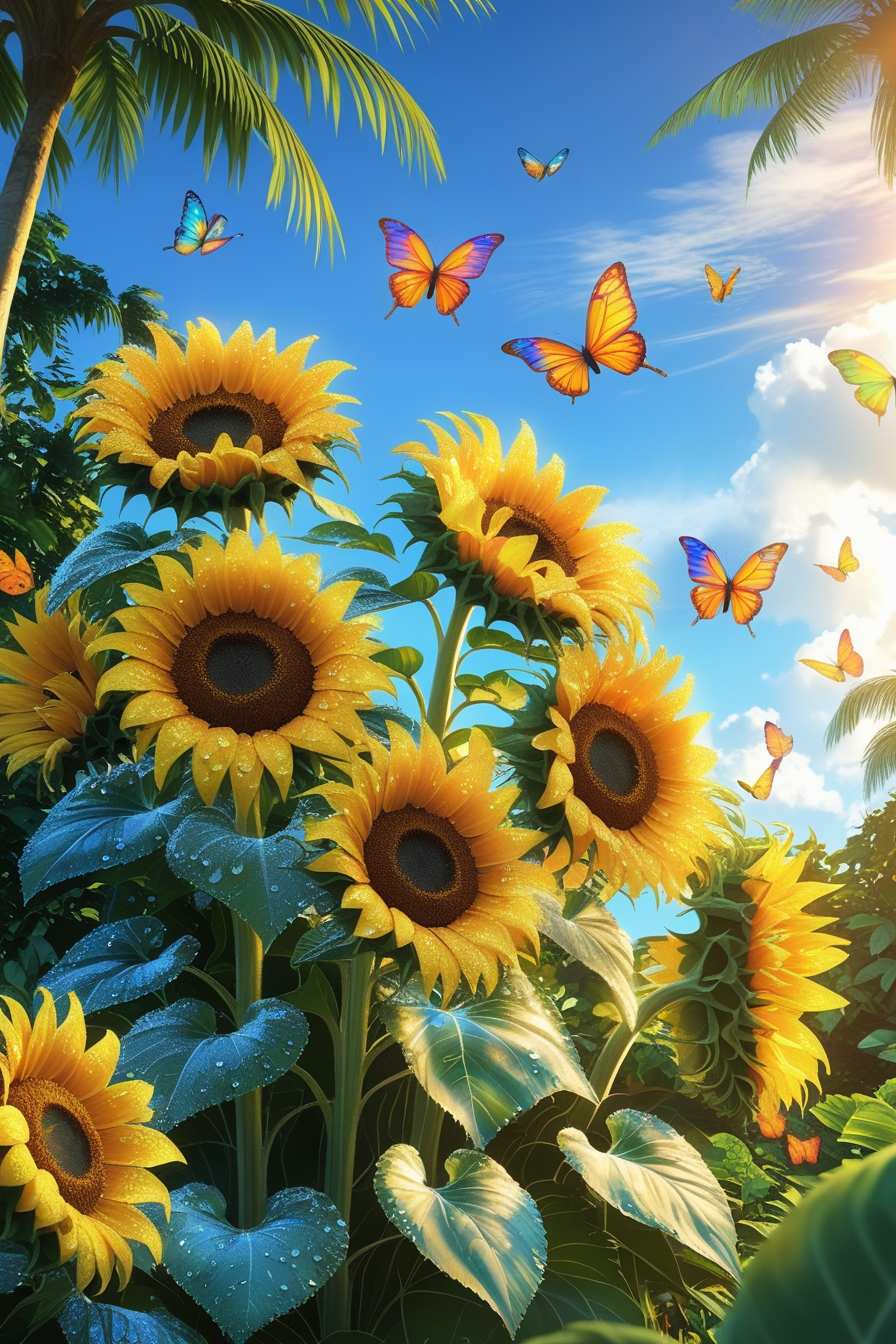 vintage sunflower aesthetic wallpaper