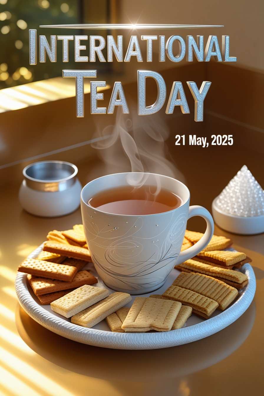 vintage tea set for international tea day