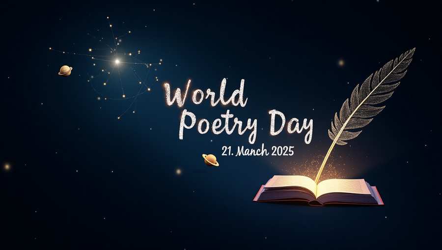 Virtual poetry events for World Poetry Day