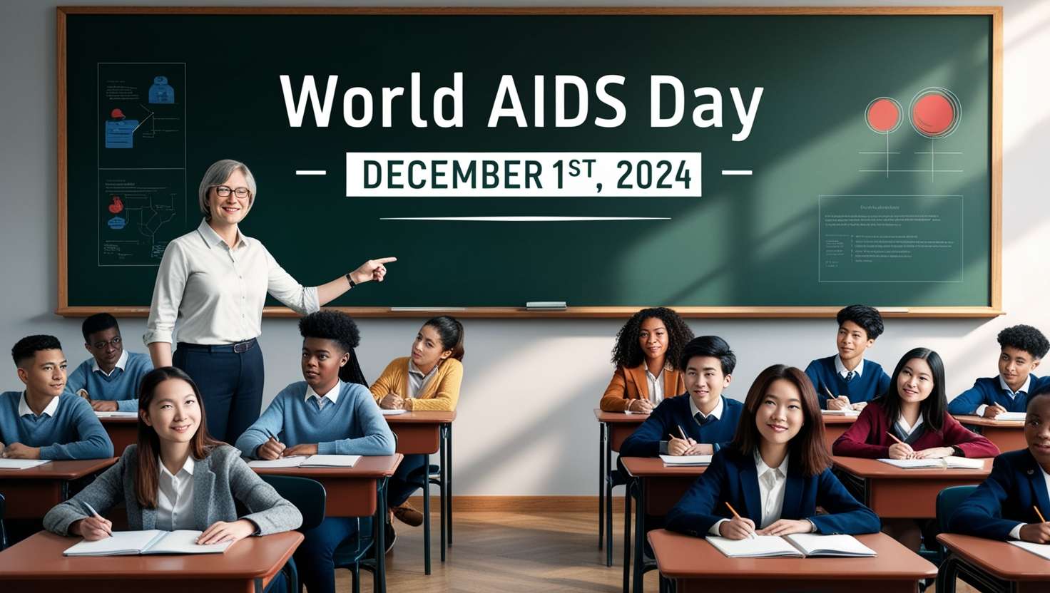 world aids day 2024 campaign banner backgrounds