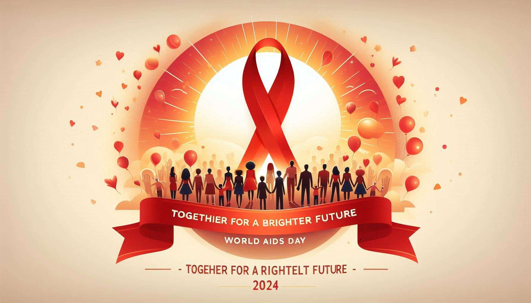 world aids day background designs for 2024