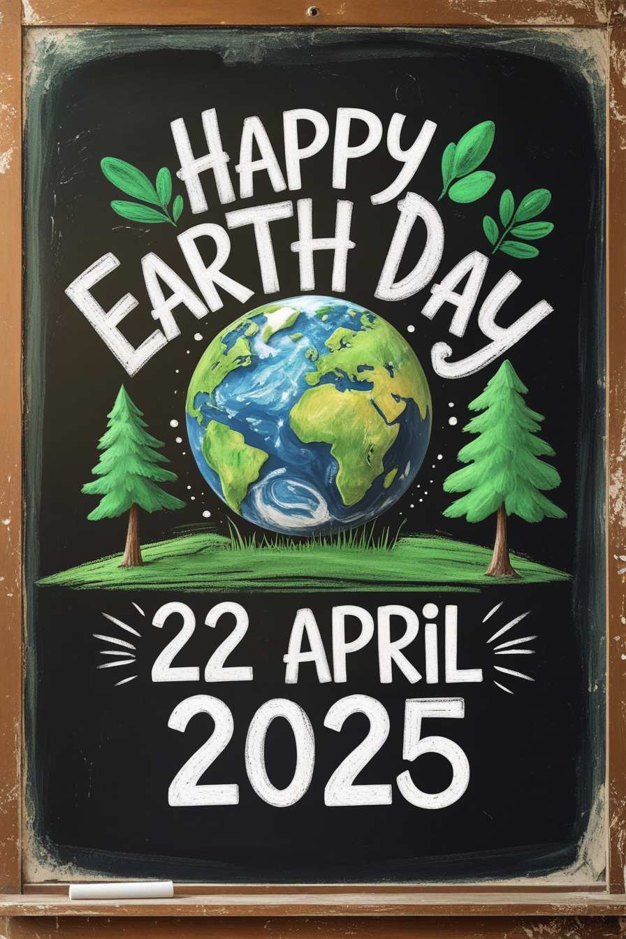 World Earth Day 2025 eco awareness post