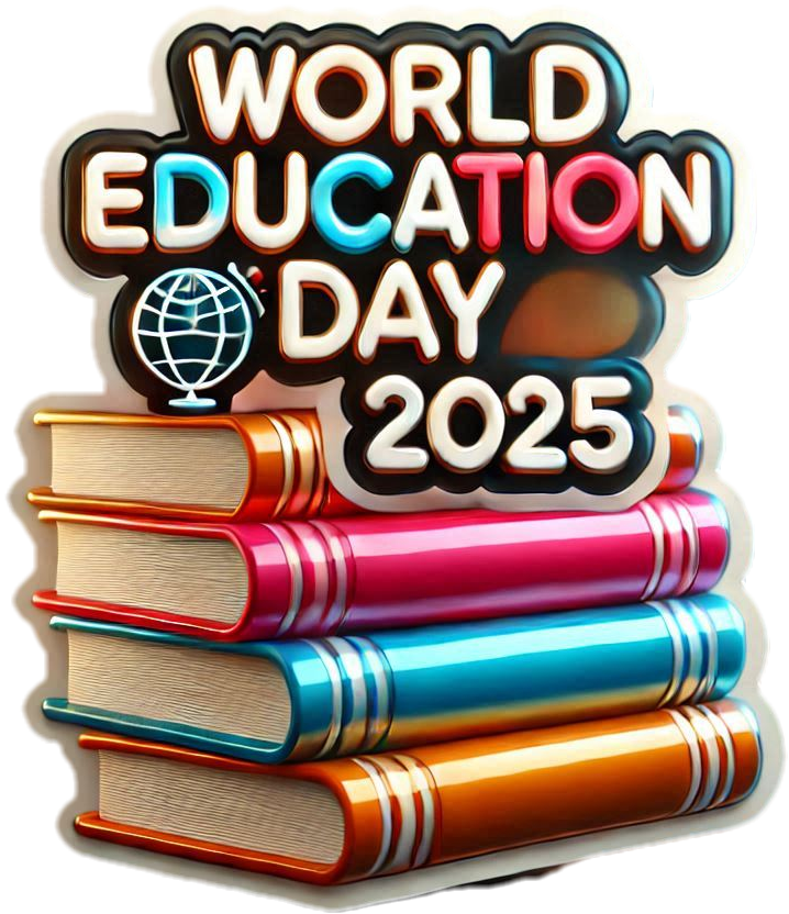 world education day 2025 png for digital campaigns