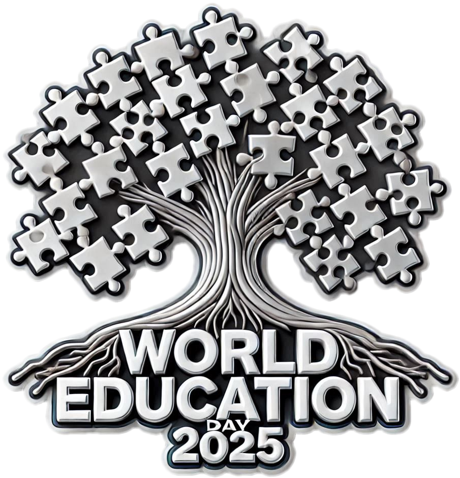 world education day 2025 png for school projects