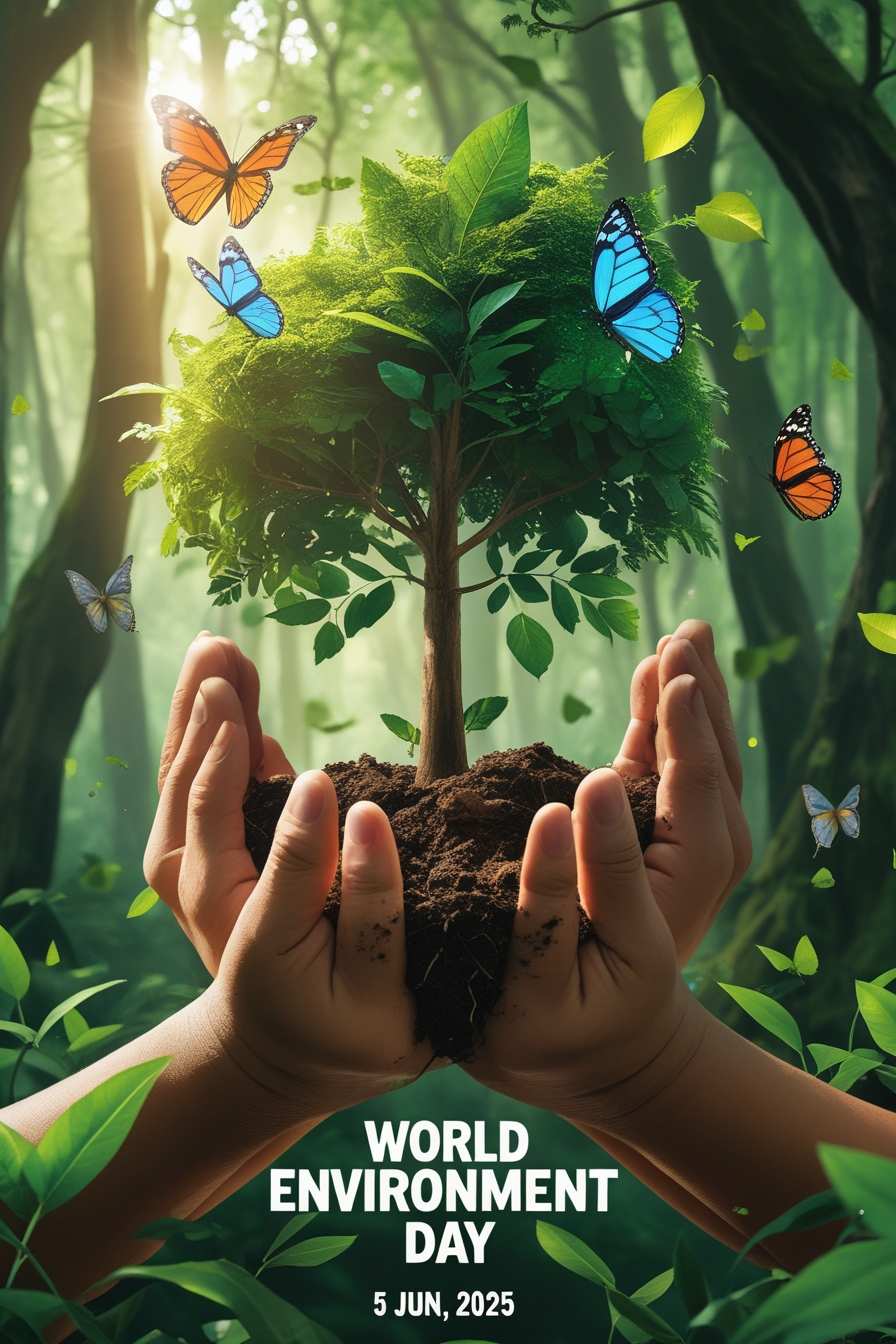 World Environment Day Twitter Post Image Free - Royalty Free World Environment Day Image | Pngmagic Free Download World Environment Day Twitter Post Image Free - High Quality World Environment Day Background