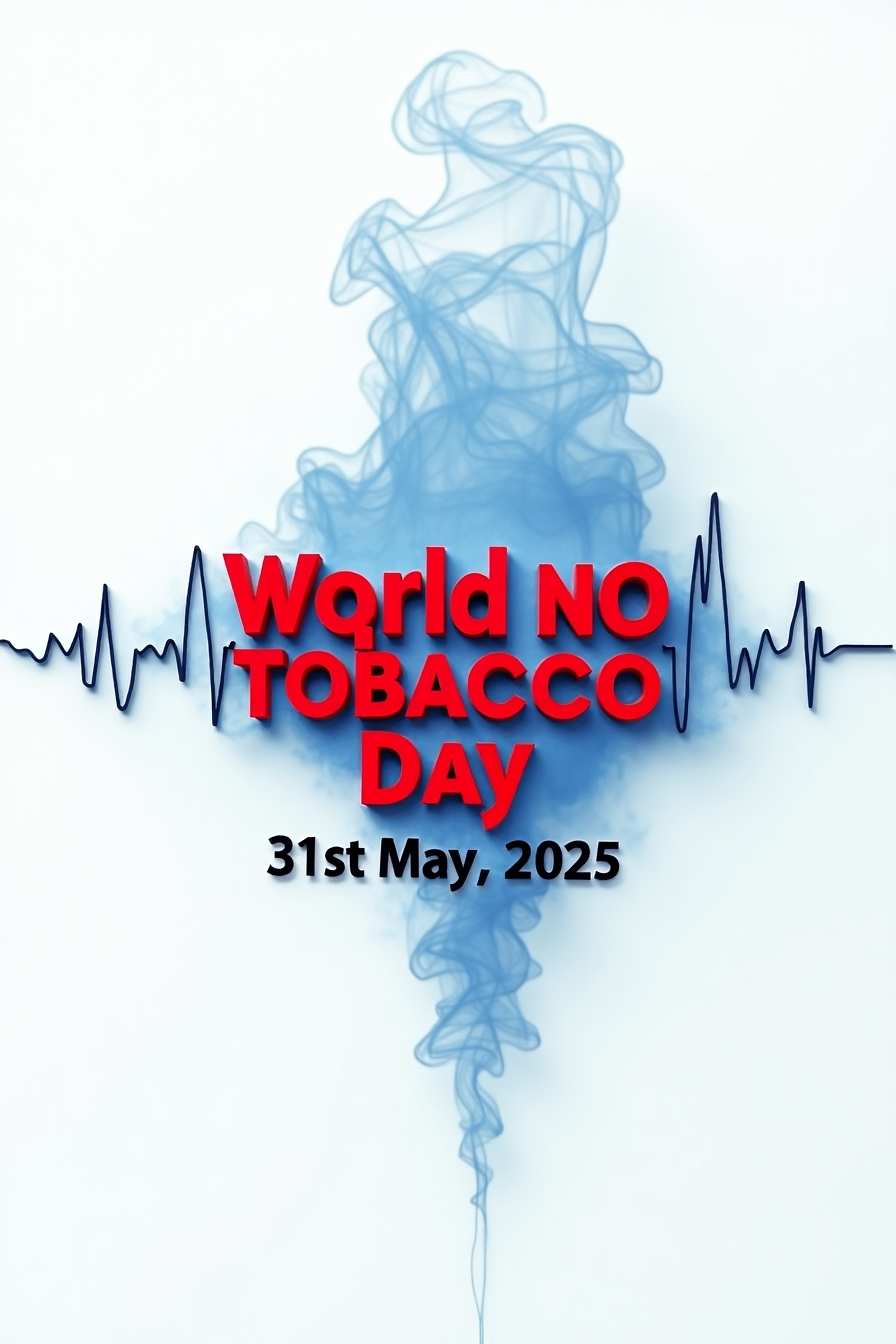 Free Download World No Tobacco Day 2025 Theme Poster - High Quality World No Tobacco Day Background