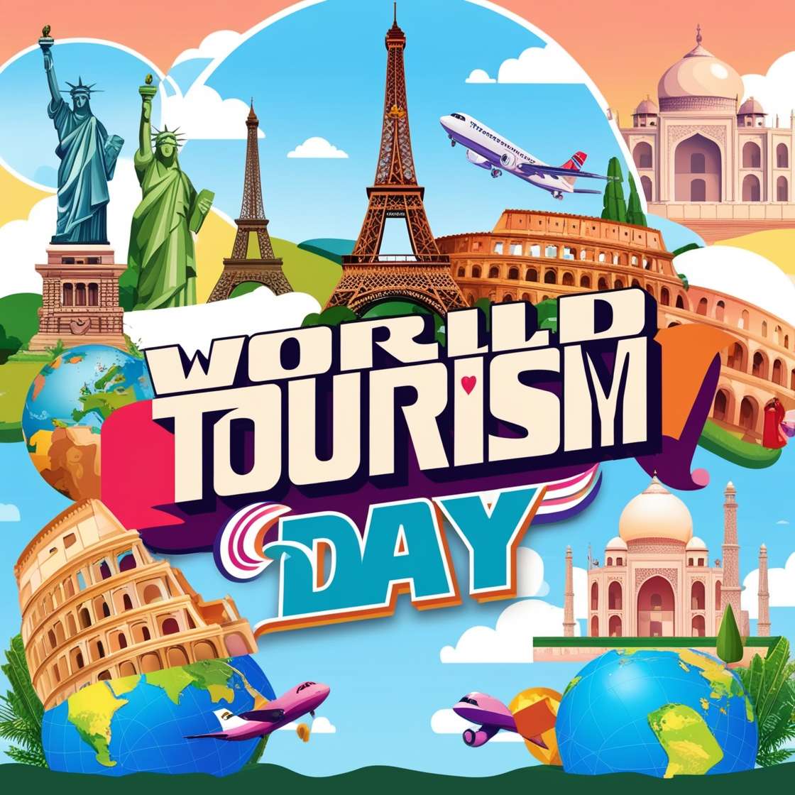 world tourism day 2024 photos for instagram stories