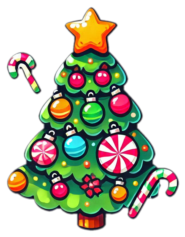 xmas tree png for photoshop projects