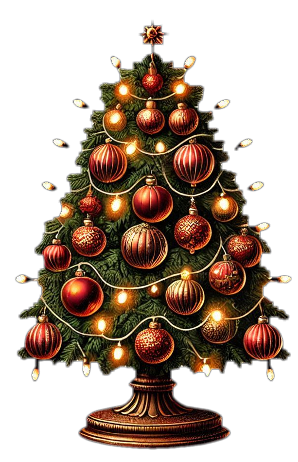 xmas tree png for social media posts