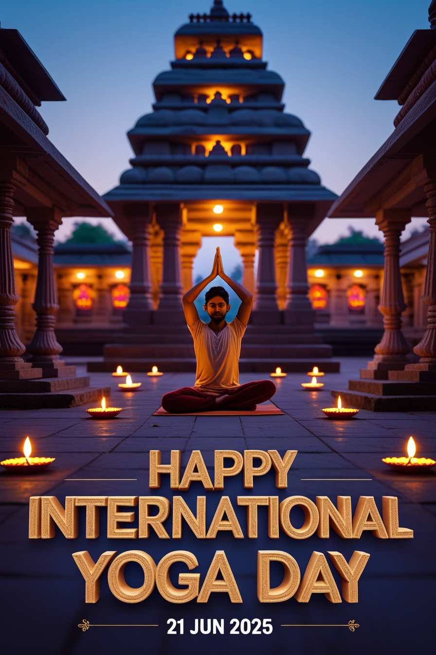 Yoga Day Celebration Image With Wishes Text - Royalty Free Yoga Day Wishes Image Image | Pngmagic Free Download Yoga Day Celebration Image With Wishes Text - High Quality Yoga Day Wishes Image Background