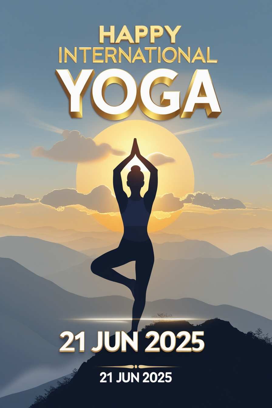Yoga Day Poster Image With Hindi Shayari - Royalty Free Yoga Day Wishes Image | Pngmagic Free Download Yoga Day Poster Image With Hindi Shayari - High Quality Yoga Day Wishes Background