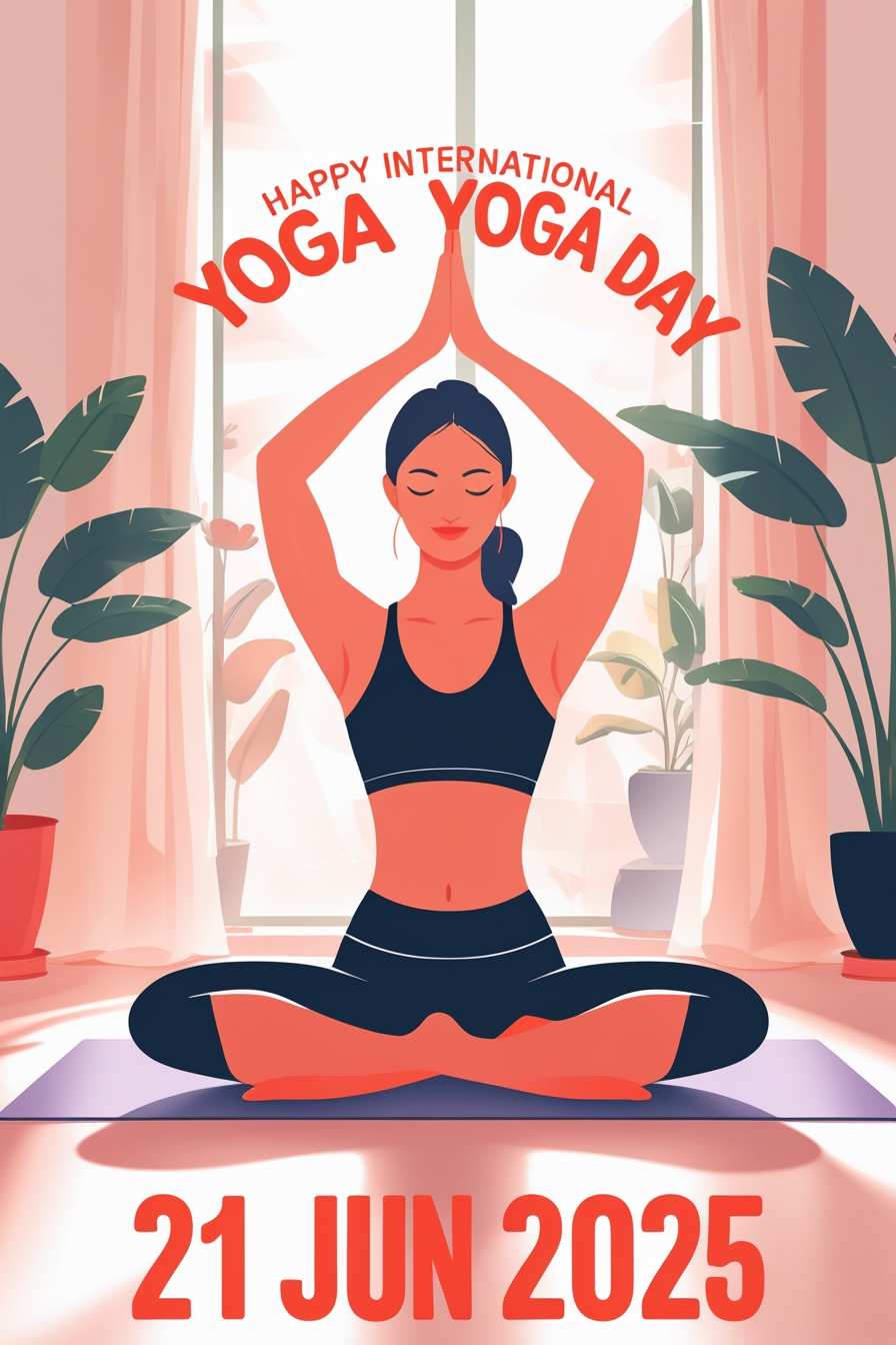 Yoga Day Whatsapp Image With Short Wishes - Royalty Free Yoga Day Wishes Image | Pngmagic Free Download Yoga Day Whatsapp Image With Short Wishes - High Quality Yoga Day Wishes Background